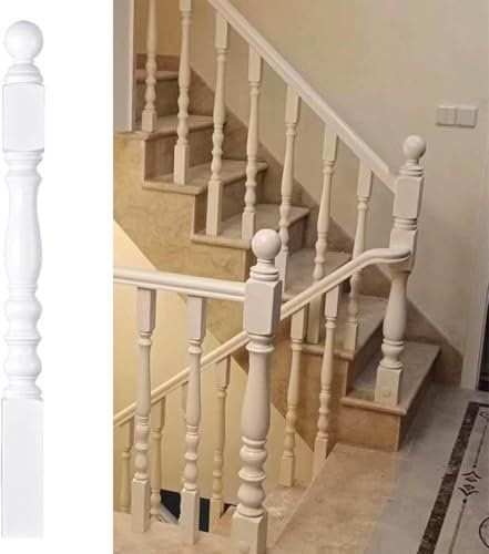 Stair Handrail Spindle Newel Post for Indoor and Outdoor Staircase Safety and Support