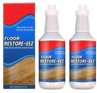 Parkett Kratzer Entfernen, 2 Stück Parkett Pflege,150 Ml Floor Cleaner, Renovierer Glänzend Boden Erneuerungsmittel Holzfußbodenpolitur Erneuert Schützt Glänzt Holz Laminat Vinylböden