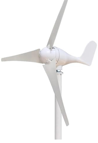 Turbina eólica, Generador de viento 200W, turbina eólica 3 o 5 aspas, potencia 12V y 24V for uso doméstico, monitoreo lámpara ciudad, generador magnético permanente(3 Blades,12V)