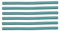Efalock Professional Lot de 6 bigoudis flexibles 8 mm Vert