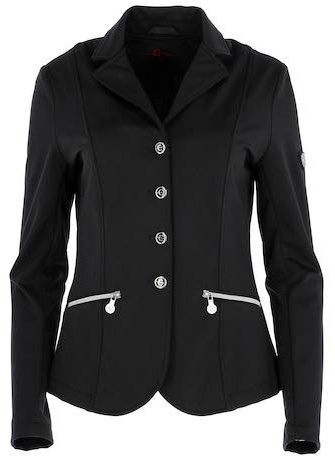 Kerbl Turniersakko Samantha Damen, schwarz/grau, XL/42