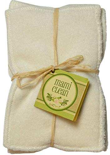 SALVIETTA STRUCCANTE 10X14 MADE IN ITALY IN MICROSPUGNA DI BAMBOO 5 PEZZI