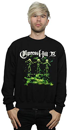 Absolute Cult Cypress Hill Men's IV Album Sweatshirt Black XXXXX-Large