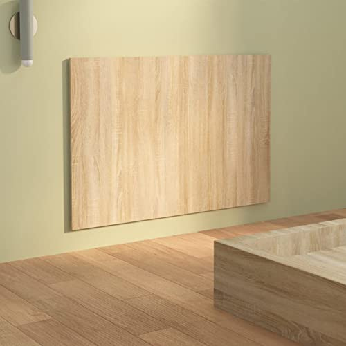 Tidyard Testiera,Spalliera,Testata,per Letto,Singolo,Piazza e Mezza,Moderno,in Legno Multistrato,Rovere Sonoma,120x1,5x80 cm,Testata Letto,Singolo,120 x 1,5 x 80 cm