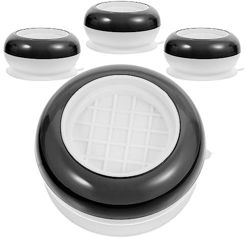 Kichvoe 4 Piezas Alfombrilla Para Lavadora Estabilizador De Lavadora Accesorios Para Muebles Alfombra De Cancelación De Ruido Pies Antivibración Pie De Lavadora Universal Paquete Pd