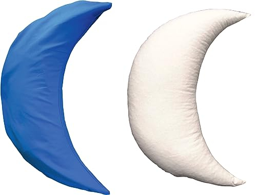 NaturGut Set Überzug/Bezug mit Schlummermond Dinkelkissen Nackenkissen