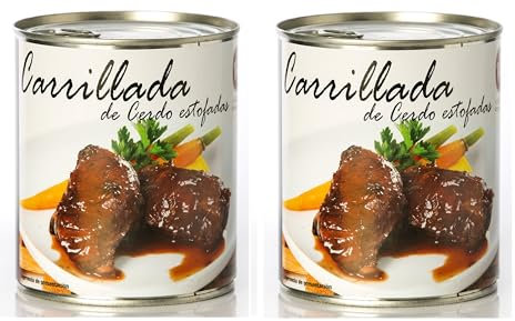 2 unds. Carrilladas de Cerdo Estofadas Polgri 800 grs. x 2 unds.