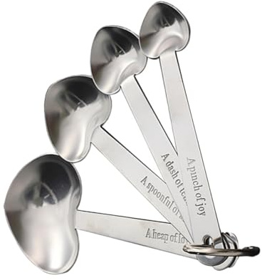 Cabilock Cucharas Medidoras Te Matcha 4 Unidades Set De Utensilios De Cocina Taza Medidora