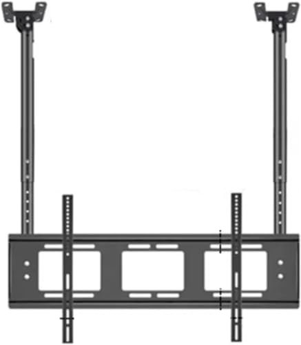 Supporto TV Supporto TV da parete Supporto TV da soffitto Supporto regolabile, Supporto TV a doppia barra, Adatto per schermi LED di grandi dimensioni da 75-100 pollici per TV da 26-70 pollici Su