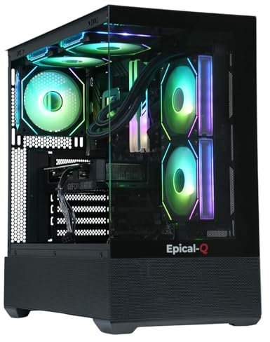 Epical-Q Ordenador sobremesa Gaming Kryton Intel Core i7 14700KF, 32GB, 1TB SSD NVME, RTX 5070 + Windows 11 Pro