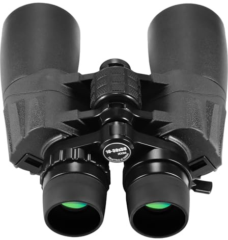 10-30X50 High Powered Zoom Binoculars for Adults - Professional Military HD Binoculars with BAK4 Prism/FMC Lens/Large View/Waterpoof/Low Light Night Vision for Bird Watching, Hunting, Outdoor, Hiking