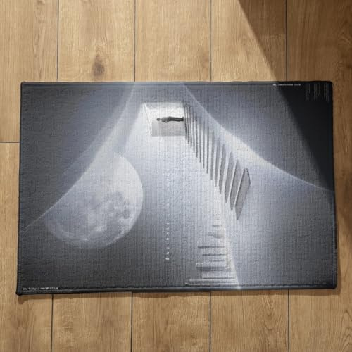 EHOMERY Zerbino Simpatico Tappetino Bagno Antiscivolo Modello retrò Zerbino Pulisci Scarpe da Esterno Tappetino Bagno Antiscivolo 50x80cm