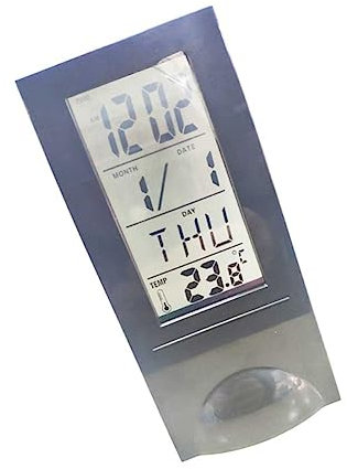 OUNONA Reloj Despertador Calendario Electrónico Pantalla LCD De Hogar Multifunción como Despertador Reloj Digital Termómetro