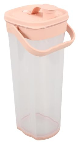 Roleader Jarra de Agua Reutilizable de Plástico Capacidad de 2l para Bebidas Frías y Jugos, Diseño Moderno para Uso en Casa o Restaurante