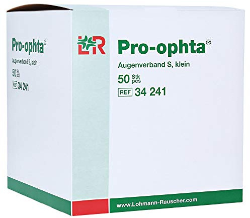 Lohmann & Rauscher PRO-Ophta Augenverband S Klein (50 stk)