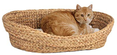Silvio Design Idena 21436.113 Panier pour Animal de Compagnie en Jacinthe d'eau Taille S