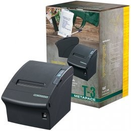 Metapace T-3 Bondrucker, Ethernet, Cutter, schwarz, inkl. Netzteil und Kabel