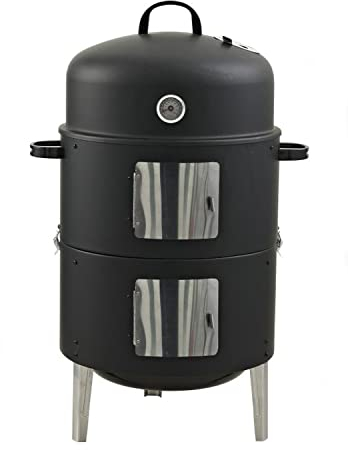 WAGNER Räucherofen Smoker XL 3 in 1 Watersmoker BBQ Grill Feuerstelle RS400