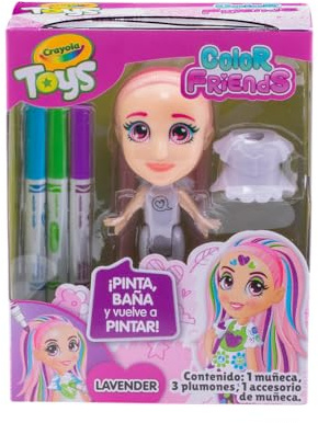 CRAYOLA 918940.005 Colour n Style Friends Lavender