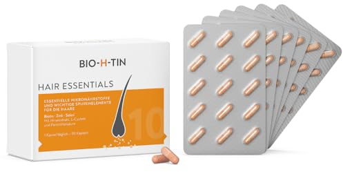 BIO-H-TIN Hair Essentials Mikronährstoff-Kapseln für die Haare, 90 St. Kapseln