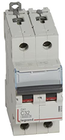 InterruptorAutomaticoDX3 2 Polos 32A Legrand 407803