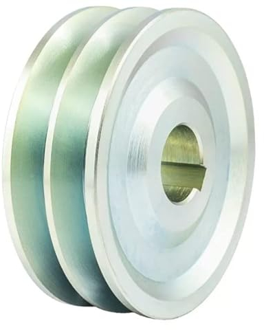 Keilriemenscheibe HZ SPZ 2x10mm 80mm Doppelscheibe Riemenscheibe E-Motor Riemenrad Elektromotorantrieb Keilriemen Riemenantrieb