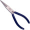 PTL® Pince à bec long et rond pour la fabrication de bijoux, outils de pêche à la mouche, idées cadeaux, loisirs et travaux manuels 16 cm