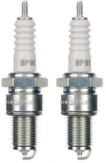 Zündkerzen Set BP8ES 2 Stück – passend für LML Star/Bella/Stella 125/150, Yamaha XS 650, Moto Guzzi V35/V50/V65, Suzuki TS 185 – Standardzündkerze nicht entstört