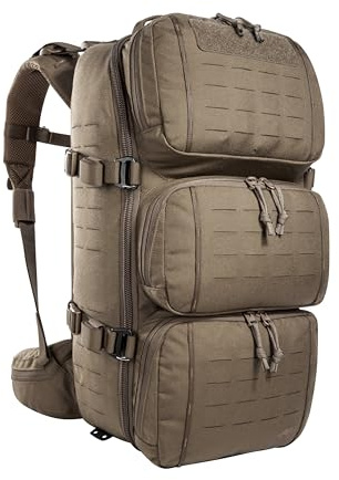 Tasmanian Tiger TT Modular Combat Pack 24 SL größenverstellbarer Militär Tages-Rucksack, Daypack mit Organizer und vielen Fächern, Molle-kompatibel