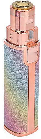 Epilatori per la Depilazione del Viso Donna, Rasoio Elettrico per il Corpo Donna per il Viso, Macchina Multiuso Elettrica con Testine Rimovibili Resistenti all'acqua per