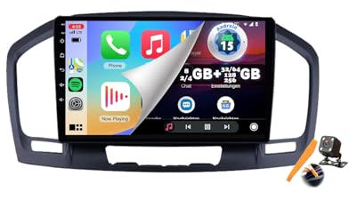 M6 pro1,YLOXFW Android 15.0 Coche Radio 2 DIN Estéreo para Insignia 2008-2013 GPS Sat Navi 9''Cartablet Multimedia Vídeo Reproductor BT FM Receptor con Carplay 4G 5G WiFi DSP SWC