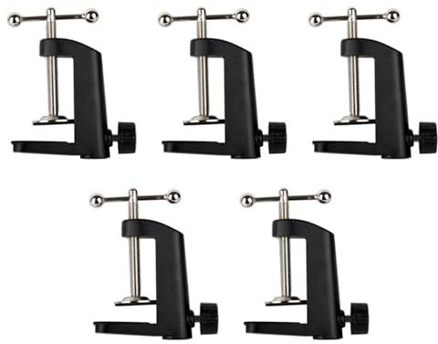 Mocturnity 5X Pince de Table en MéTal Robuste pour Support de Support de Bras de Ciseaux de FlèChe de Suspension de Microphone