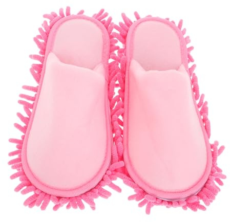ZUNOXAZ Zapatillas Mopa Desmontables y Silenciosas para Limpiar Unisex Lavables con Extraíble para Casa y Oficina Cómodas y Prácticas para Tareas Domésticas