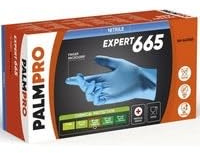 PALMPRO 665 Guanti In Nitrile Blu, Taglia S, 100 Pz,1 Cartone 1000 Pz (XL)