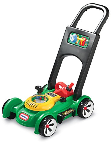 Little Tikes Gas 'n Go Mower - Realistic Lawn Mower for Outdoor Garden Play - Kid's GardenToy with Mechanical Sounds, Movable Throttle & Petrol Can, For Ages 18 Months+