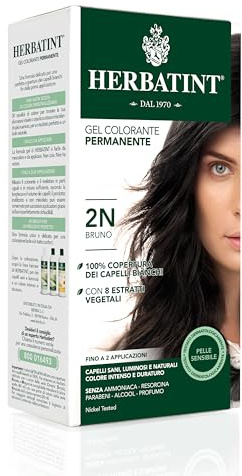 Novavis 2N Brown hair dye with plant extracts, 135ml