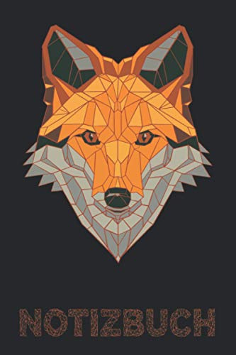 Notizbuch mit Fuchs um Aufgaben und Ideen festzuhalten: Notebook für den schlauen Fuchs: Gepunktet Notizblock 120 Seiten ca. A5 Format; Dotgrid 6x9