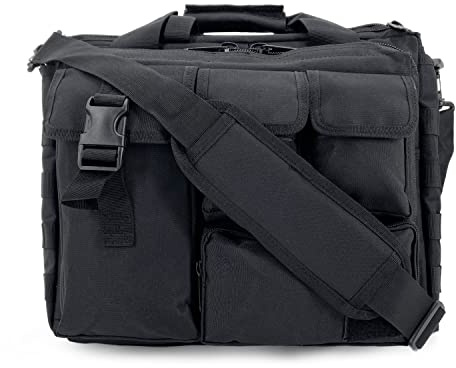 Gespann Tactical Laptop-Tasche passt für bis zu 15,6-Zoll-Laptop Computer Umhängetasche Militär Aktentasche