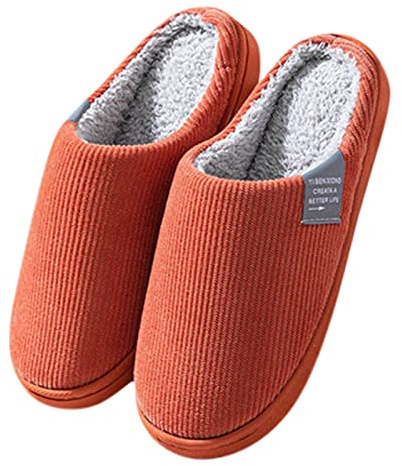 Zapatillas de casa para mujer, cerradas, cómodas, cálidas, de felpa, cálidas, suaves, para otoño e invierno, cómodas