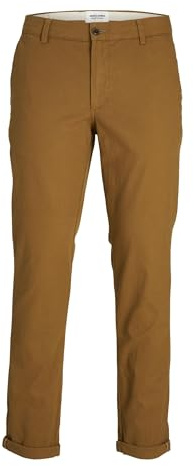 JACK & JONES Jpstmarco Jjfury Ana Noos Homme Pantalon chino, Monks Robe, 32W / 34L