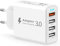 USB Ladegerät Mehrfach, USB Schnellladegerät4 Ports 33W Netzteil Schnellladegerät mit Quick Charge 3.0 Ladegerät Adapter Steckdose Ladestecker für iPhone 14 13 12 11 X 8,Samsung S23/S22/S21/20