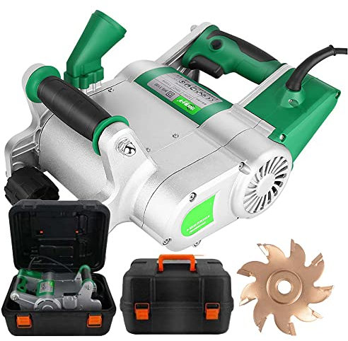 Tagliatrice a parete elettrica, 1100 W, tagliatrice a parete con lama da 35 mm/25 mm e alloggiamento, 1600 giri/min (20-30 mm) (B 25 mm)