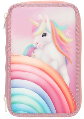 Depesche 13278 Ylvi 3 Fach Federtasche Farbwolke