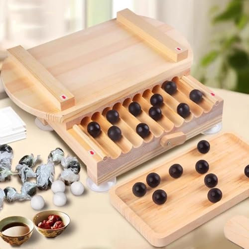 XCSCUK Tapioca Beads Forming Machine, Traditional Chinese Medicine Pill Making Machine,Manual Pill Grating Board, for Restaurant (19mm)