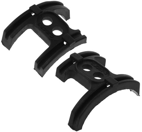 HEMOTON Guía de Cables de Bicicleta Antifricción Soporte de Pedalier de Plástico Diseño Mejorado 2 Piezas para Bicicletas de y Carretera Accesorios de Ciclismo