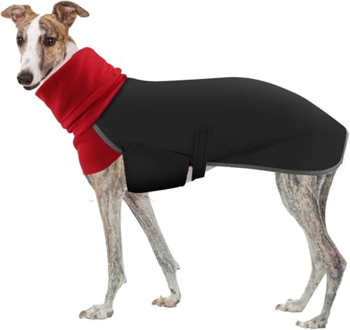 Capa de invierno para galgo, suéter para salukis y whippet, chaqueta impermeable para galgo, abrigo de invierno para perros whippet, impermeable para perros, abrigos para lurcher, abrigos para salukis