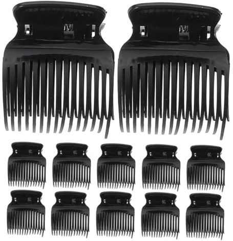 LRXIYODE 12 Stück Teiliges Hot Roller Clips mit Hitzebeständiger Schutzbeschichtung Styling Klammern für Frauen und Mädchen Schonende Haarklammern Zeitsparend und Einfach zu Bedienen für