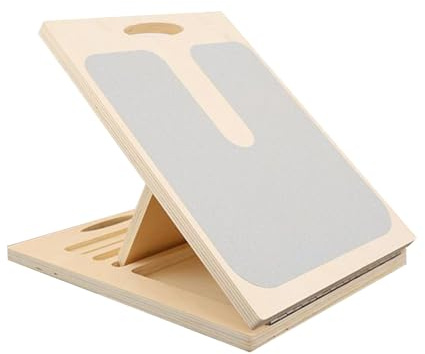 usefulbeauty - Tabla de estiramiento para sentadillas | Tabla de estiramiento para pantorrillas | Equipo de estiramiento de madera para entrenamiento | Yoga Gym Fitness Doméstico