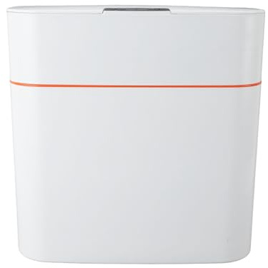 YDuupxe Bote de Basura con Sensor Inteligente, Contenedor Impermeable IPX5 Montado en la Pared, Capacidad de 15 L para Cocina y Baño