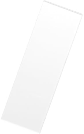 Happyyami Rectangular Acrylic Cake Scraper Clear 8 Inch for Baking Tool and Dough Smoothing in Pastry Making